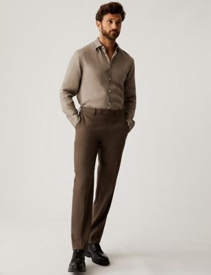 Tailored Fit Stretch Trousers