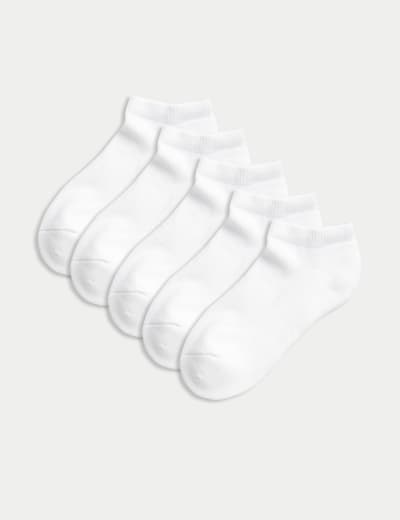 Thick white sale trainer socks