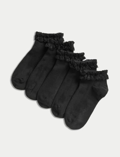 Over the knee black socks uk best sale