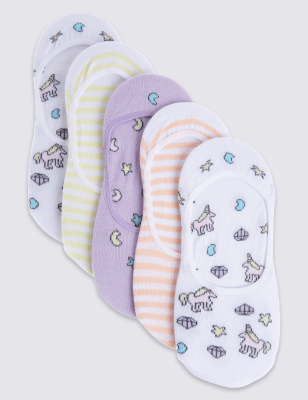 

5 Pairs of Cotton Rich Footsies with Freshfeet™ (3-14 Years)