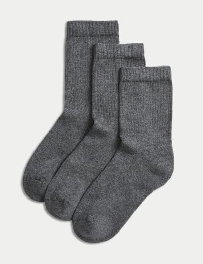 Buy Pure Athlete Grip Socks Soccer - Non Slip Padded Gripper Crew Sock  Accessories (Large, Black-Grey) at