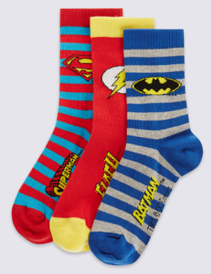 

Яркие хлопковые носки Freshfeet™ с надписями и эмблемами для мальчика 5-14 лет (3 пары)