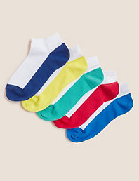 Marks & Spencer Clothing Underwear Socks 7pk of Ankle School Socks 