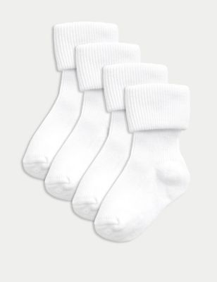 4pk of Baby Socks (0-24 Mths)