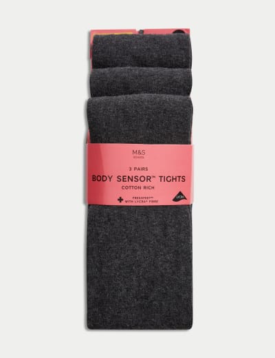 2pk 100 Denier Body Sensor™ Opaque Tights