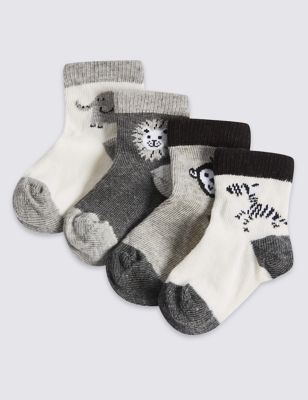 Boys Socks - Slipper, Trainer & Long Socks for Boys | M&S