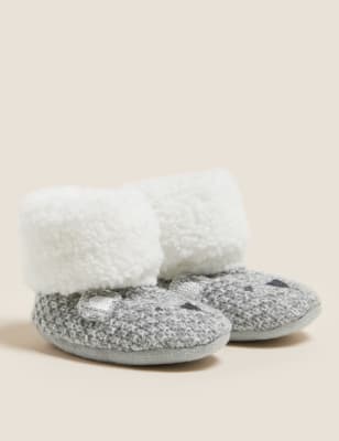 baby fleece slippers