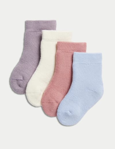 3 Pack of Pelerine Ribbed Plain White Tights 0 2 Yrs M S