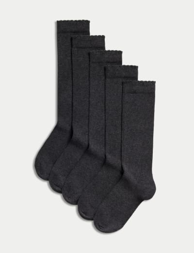 SCHOLL Softgrip Ribbed Class 1 Support Socks