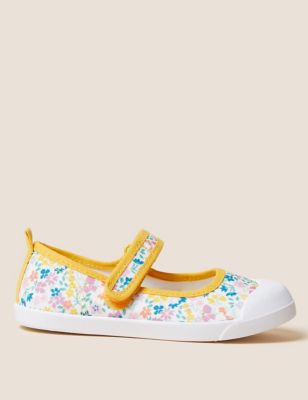 Kids' Freshfeet™ Floral Mary Jane Pumps (3 Small - 13 Small)