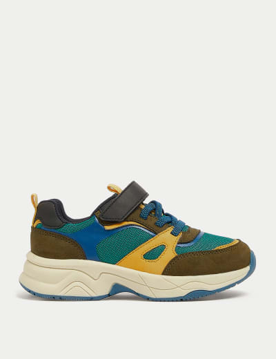 Kids Microspec Max II Riptape Trainers 9.5 Small 4 Large