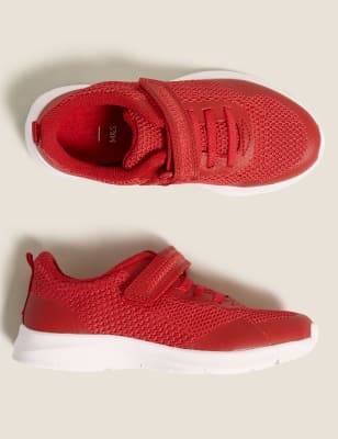 childrens red trainers