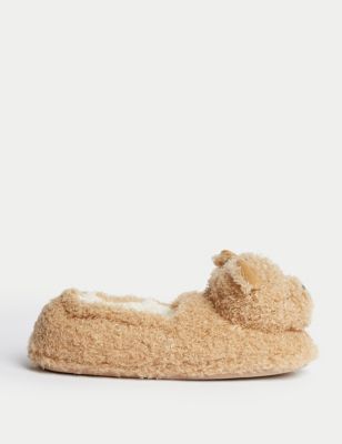 Kids' Bear Slippers (4 Small - 7 Large)