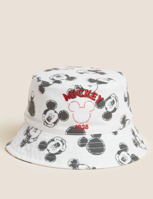 Kids' Pure Cotton Mickey Mouse™ Sun Hat (0-6 Yrs)