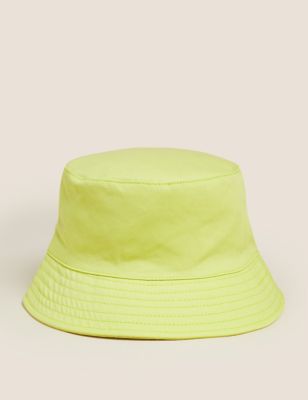Kids' Pure Cotton Plain Sun Hat (0-13 Yrs)