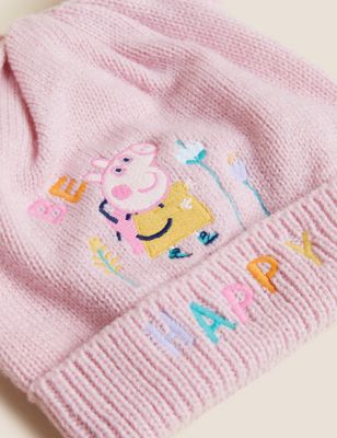 Kids' Peppa Pig™ Hat, Scarf and Mitten Set (1-6 Yrs)