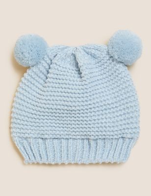 Kids' Pom Pom Winter Hat (0-6 Yrs)