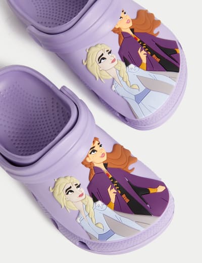Girls sale frozen crocs