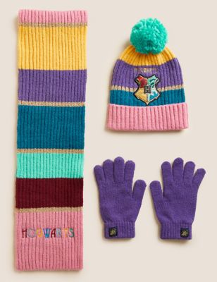 Kids' Harry Potter™ Hat, Scarf and Glove Set (0 - 13 Yrs)