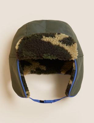 Kids' Borg Camouflage Winter Hat (1-13 Yrs)