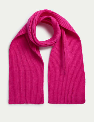 Marks and outlet spencer pink scarf
