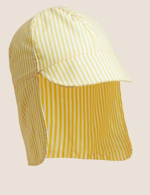 Kids' Pure Cotton Striped Sun Hat (0-3 Yrs)