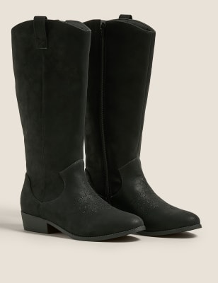 m&s girls boots