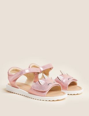 Kids' Unicorn Riptape Sandals (4 Small - 13 Small)