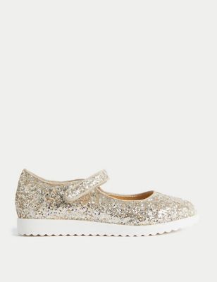 Kids' Glitter Mary Jane Shoes (4 Small - 13 Small)