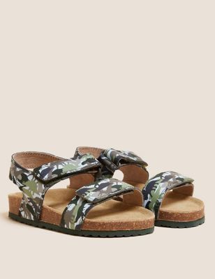 Kids' Camouflage Riptape Sandals (4-13 Small)
