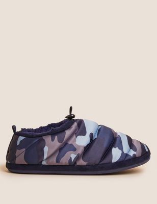 Kids' Camouflage Slippers (1 Large- 13 Small)