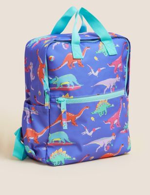 Kids' Water Repellent Dinosaur School Backpack