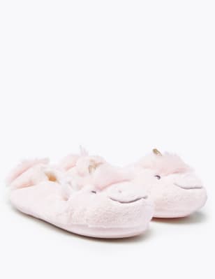 m&s baby slippers