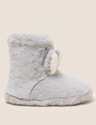 Kids' Bunny Slipper Boots (5 Small - 6 Large)