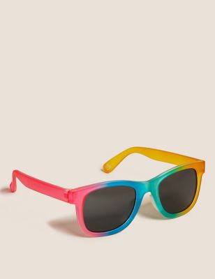 Kids' Rainbow Wayfarer Sunglasses