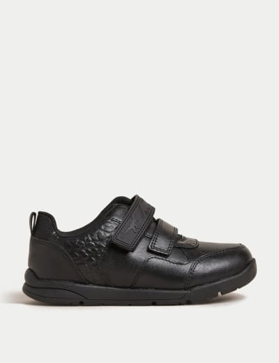 Boys flashing school shoes top