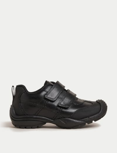 Strong black school shoes discount