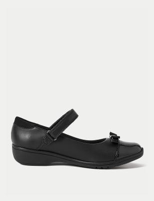 Girls School Shoes M S