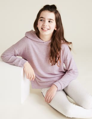 m&s girls hoodies