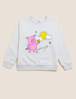 Cotton Rich Percy Pig™ Sweatshirt (2-16 Yrs)