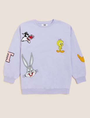 Cotton Rich Looney Tunes™ Sweatshirt (6-16 Yrs)