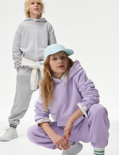 M&s girls hoodies on sale
