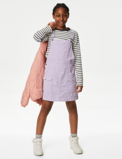 Denim Pinafore Dress (3-13 Yrs), FatFace