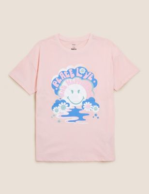 SmileyWorld® Cotton Rich T-Shirt (6-16 Yrs)