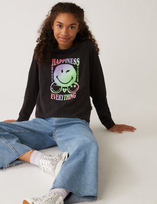 Pure Cotton Smiley™ Top (6-16 Yrs)