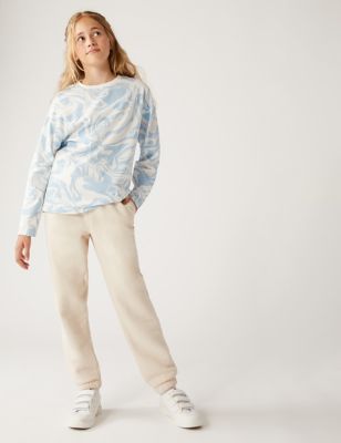 Pure Cotton Marble Print Top (6-16 Yrs)