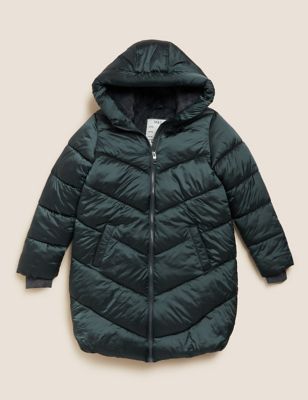 Stormwear™ Faux Fur Lined Longline Coat (6-16 Yrs)