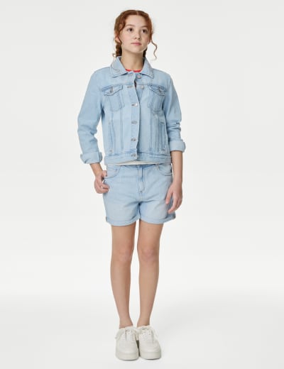 Marks and spencer denim leggings discount