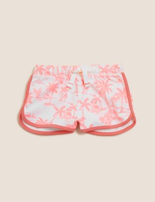 Pure Cotton Printed Runner Shorts