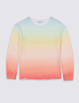 

Rainbow Print Sweatshirt (3-14 Years)